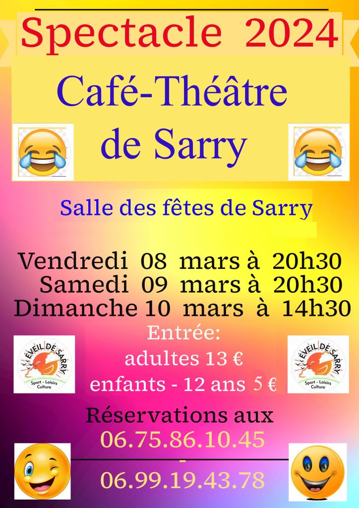 Café-théâtre à Sarry 